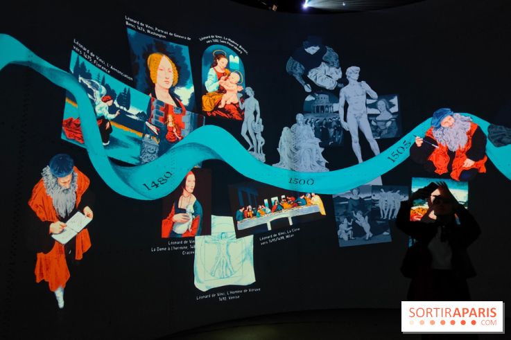 Renaissance : De Vinci, Raphaël, Michel-Ange : l'expo immersive se dévoile à l'Atelier des Lumières