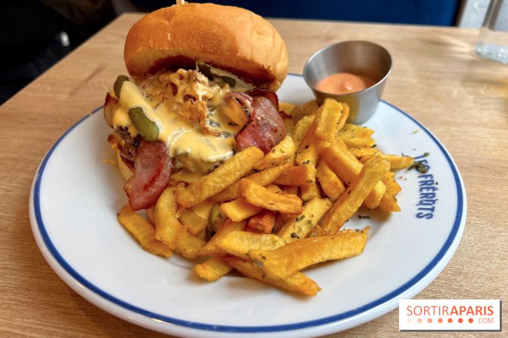 Les Frérots - Burger cheddar