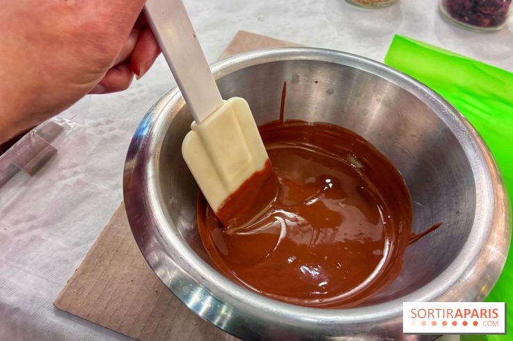 Atelier fabrication de tablettes Mon Jardin Chocolaté