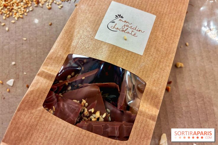 Atelier fabrication de tablettes Mon Jardin Chocolaté
