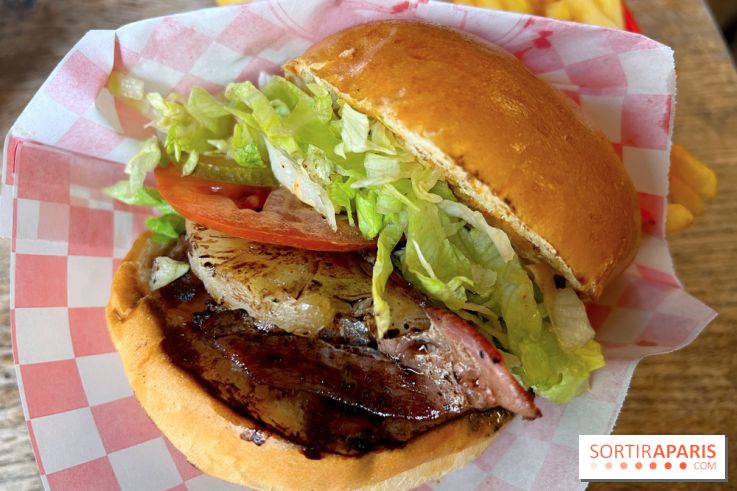 Numéro 10 - Smash burger ananas