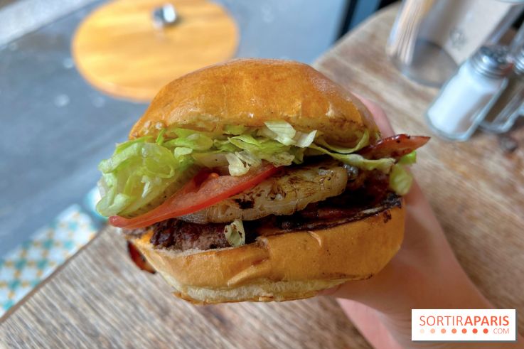 Numéro 10 - Smash burger ananas