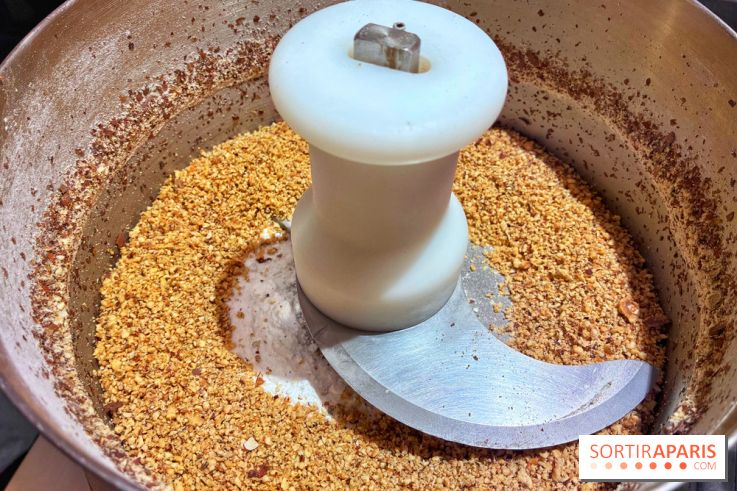 Atelier rocher praliné Edwart Chocolatier