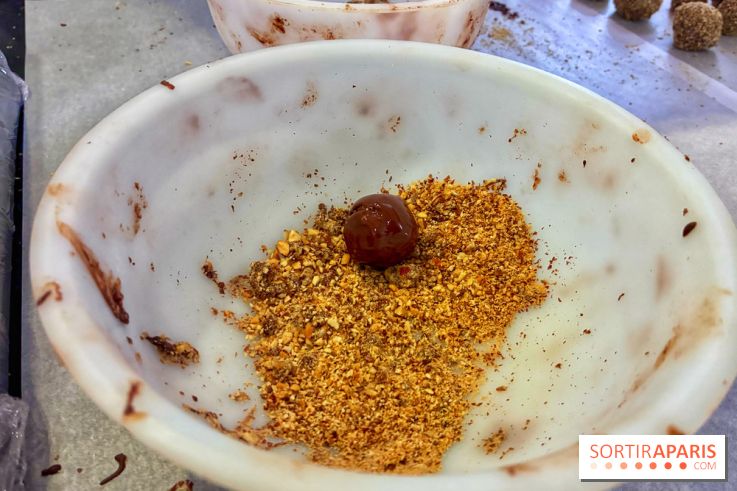 Atelier rocher praliné Edwart Chocolatier - IMG 3935