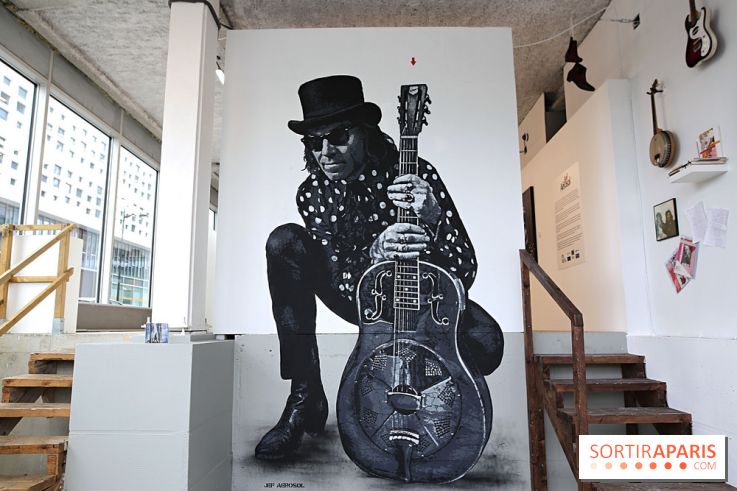 Interstices : nos photos de l'exposition gratuite et inédite de Jef Aérosol dans le 13e à Paris