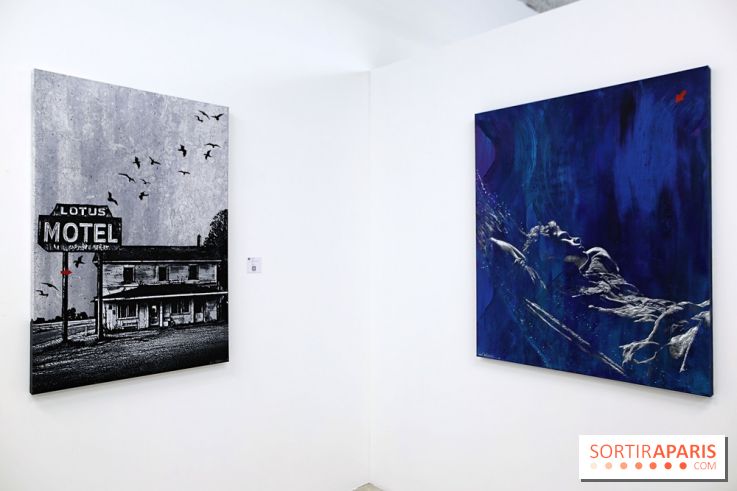 Interstices : nos photos de l'exposition gratuite et inédite de Jef Aérosol dans le 13e à Paris