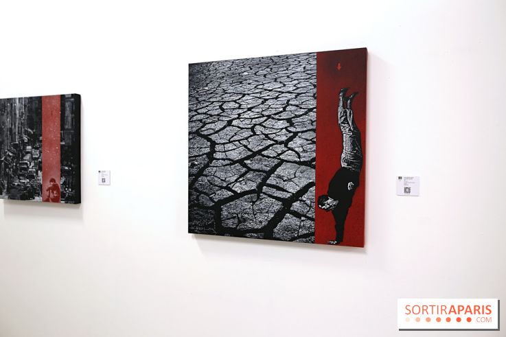 Interstices : nos photos de l'exposition gratuite et inédite de Jef Aérosol dans le 13e à Paris