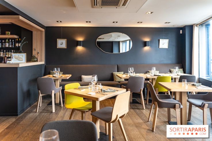 Le Camélia restaurant à Bougival- photos.