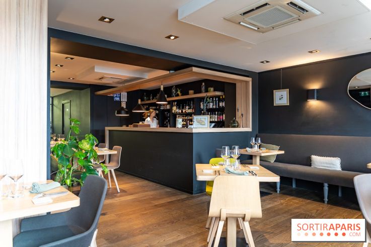 Le Camélia restaurant à Bougival- photos.
