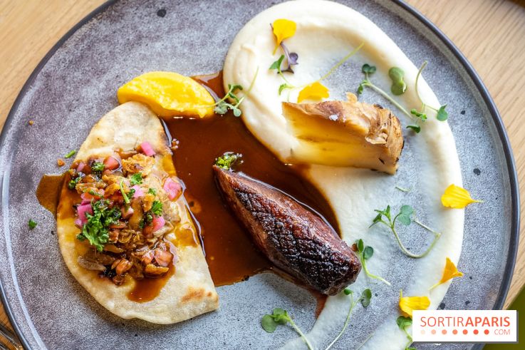 Le Camélia restaurant à Bougival- photos.