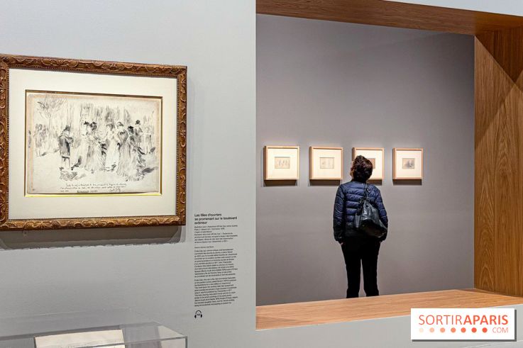 Renoir Dessinateur : la première exposition dédiée aux dessins de Renoir au Musée d'Orsay, à Paris - IMG 6754