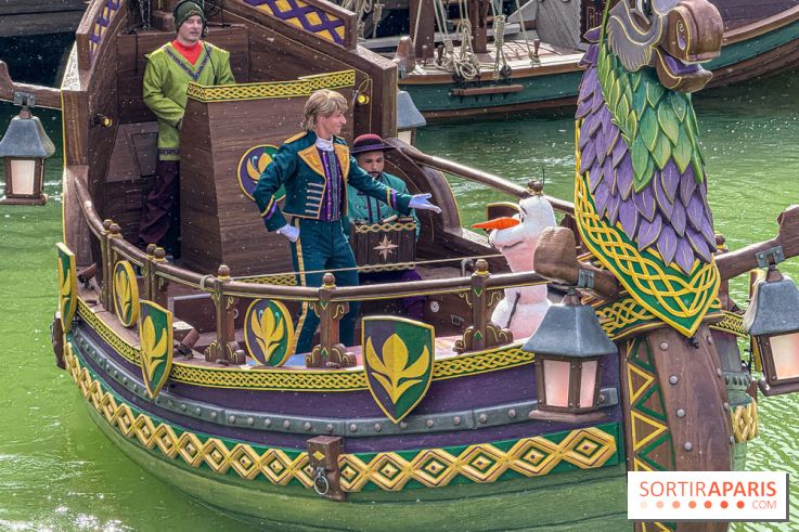 Célébration à Arendelle, le spectacle La Reine des Neiges à Disneyland Paris