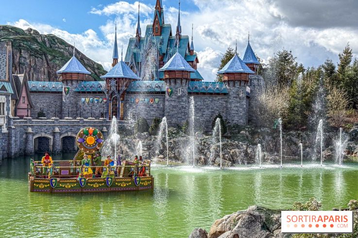 Célébration à Arendelle, le spectacle La Reine des Neiges à Disneyland Paris
