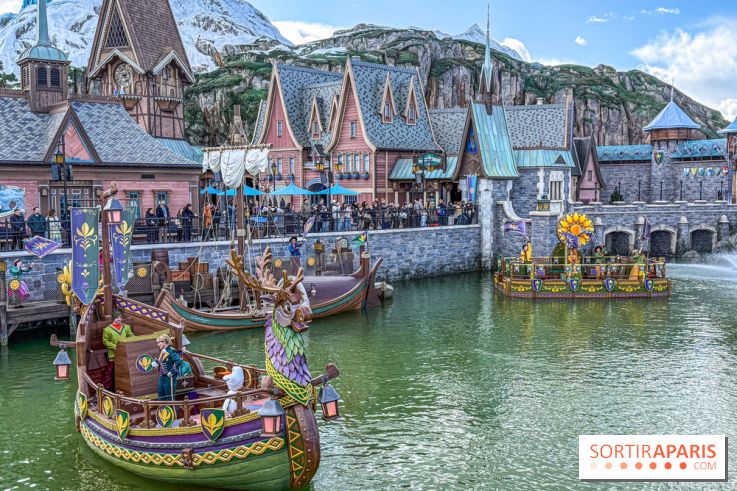 Célébration à Arendelle, le spectacle La Reine des Neiges à Disneyland Paris