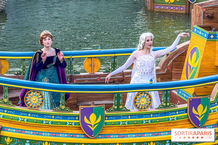 Célébration à Arendelle, le spectacle La Reine des Neiges à Disneyland Paris