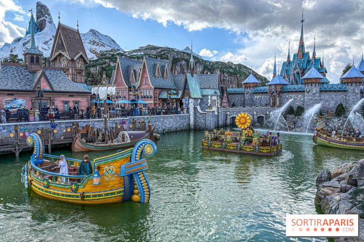 Célébration à Arendelle, le spectacle La Reine des Neiges à Disneyland Paris
