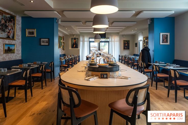 L'Auberge Nouvelle restaurant à Tremblay-sur-Mauldre dans les Yvelines - photos - salle