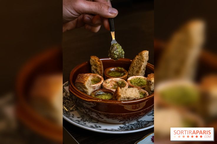 L'Auberge Nouvelle restaurant à Tremblay-sur-Mauldre dans les Yvelines - photos - escargots