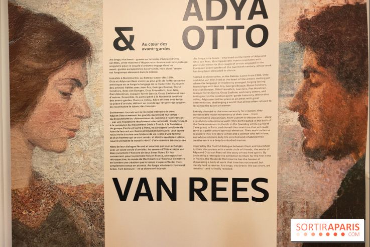 Adya & Otto van Rees. Au cœur des avant-gardes : l'exposition du musée de Montmartre