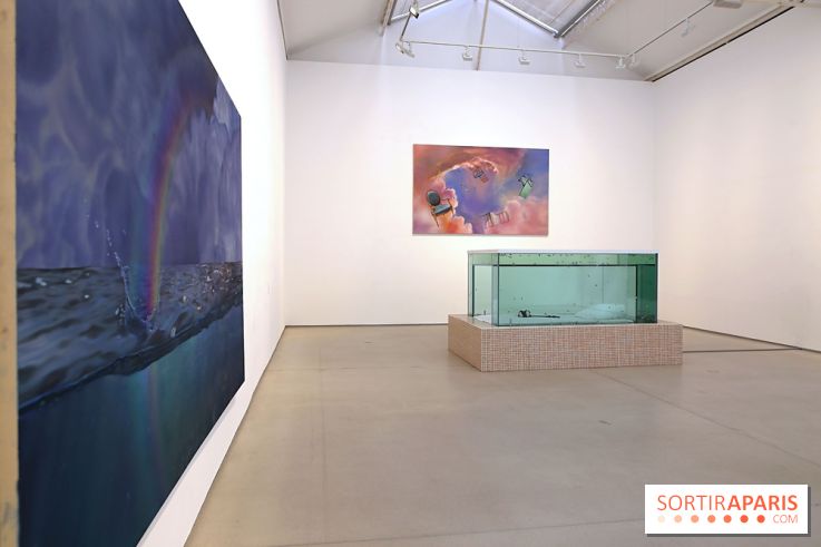 Exposition Glass Slipper d'Ariana Papademetropoulos à la galerie Thaddaeus Ropac Marais, nos photos