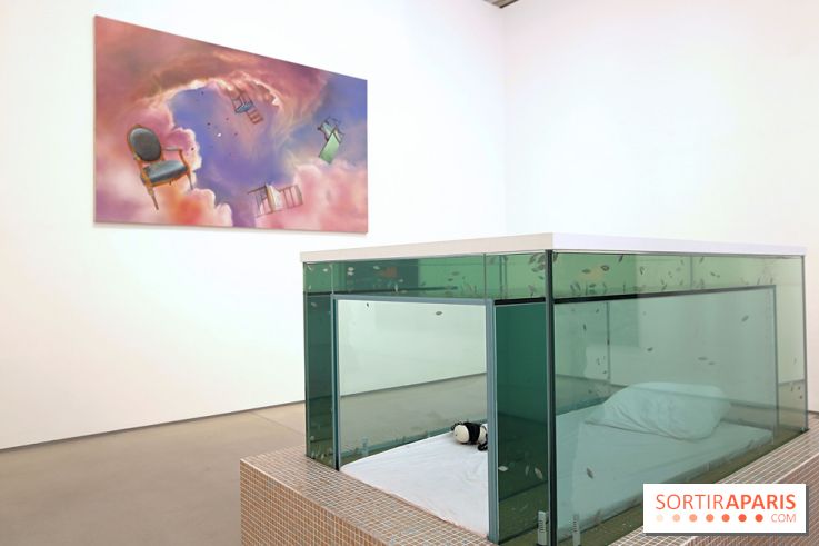 Exposition Glass Slipper d'Ariana Papademetropoulos à la galerie Thaddaeus Ropac Marais, nos photos