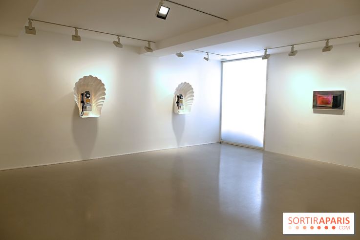 Exposition Glass Slipper d'Ariana Papademetropoulos à la galerie Thaddaeus Ropac Marais, nos photos