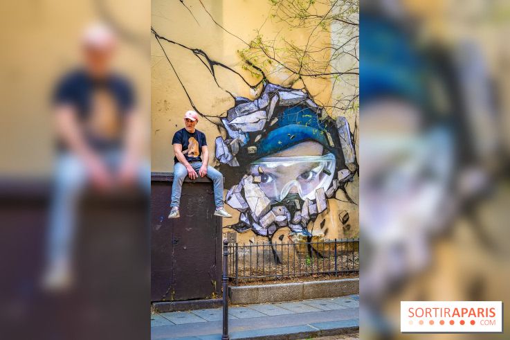 Le parcours street-art de Brusk à Paris à l'occasion d'Urban Art Fair