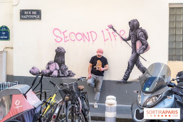Le parcours street-art de Brusk à Paris à l'occasion d'Urban Art Fair - A7C09170