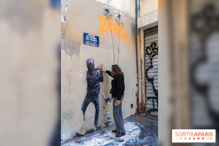 Le parcours street-art de Brusk à Paris à l'occasion d'Urban Art Fair - A7C09187