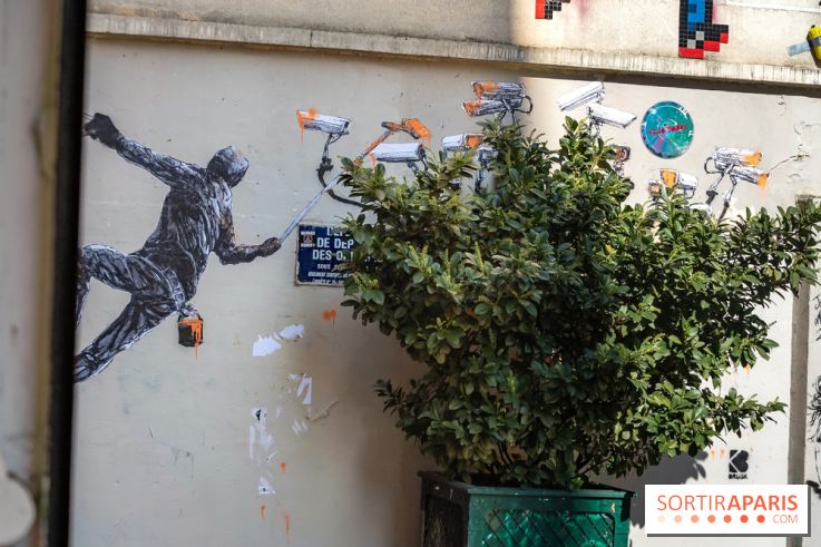 Le parcours street-art de Brusk à Paris à l'occasion d'Urban Art Fair