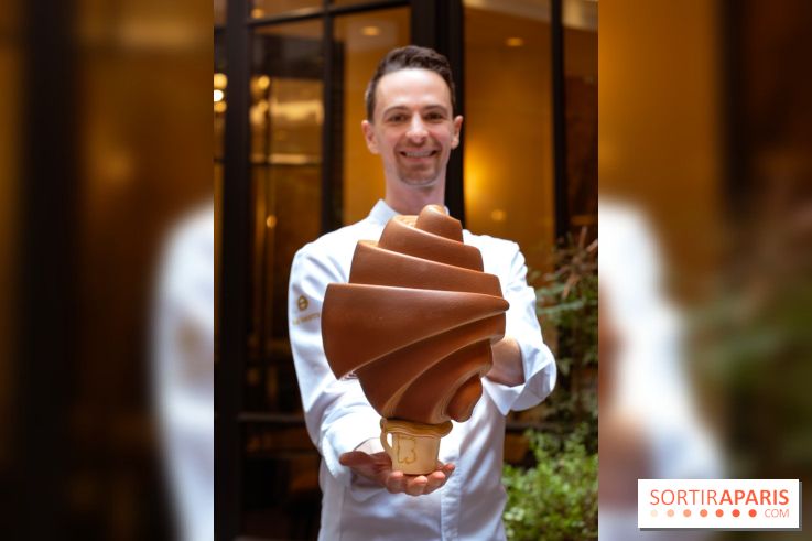 L'oeuf de Pâques du Burgundy 2026 par Léandre Vivier : le café-croissant - photos  - A7C08430 Edit