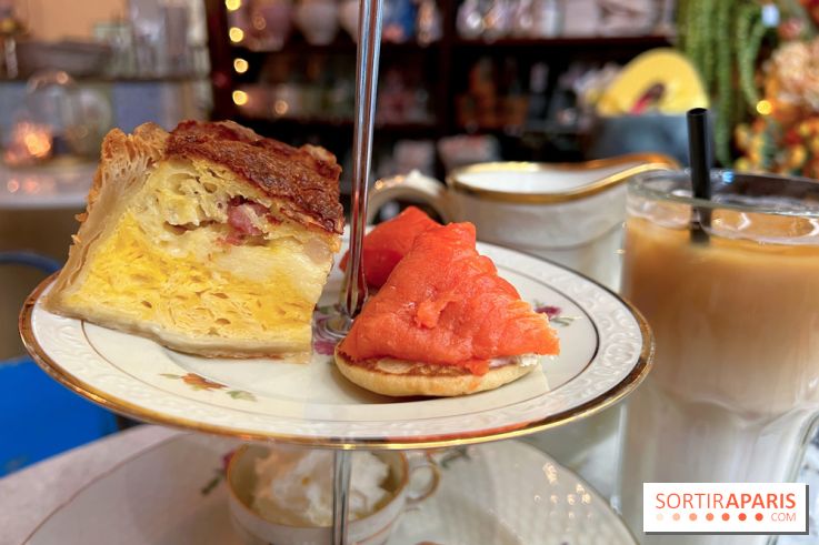 Kys Paris - Quiche lorraine, blinis saumon