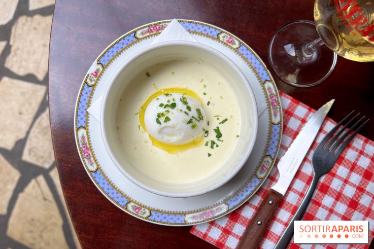 Le Mistral - Oeuf mollet, crème cantal