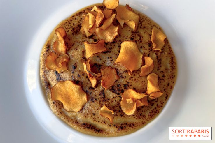 Alliance - Topinambours rôtis, fondants, croquants, croustillants, brulés à la flamme, fumés