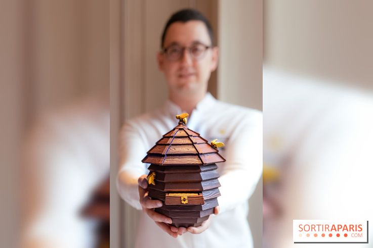 L'Oeuf de Pâques du Shangri-La 2026 par Timothy Lam : la Ruche Impériale - photos