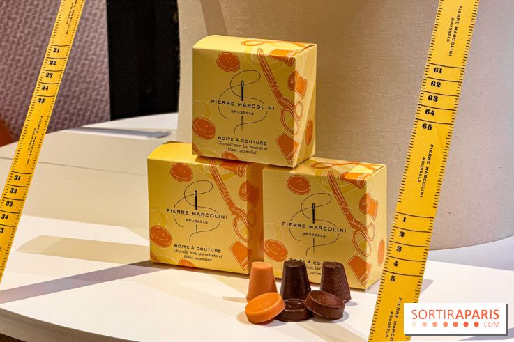 Chocolats de Pâques 2026 ultra-mode par Pierre Marcolini : Oeufs Couture et petites merceries à croquer - IMG 9791