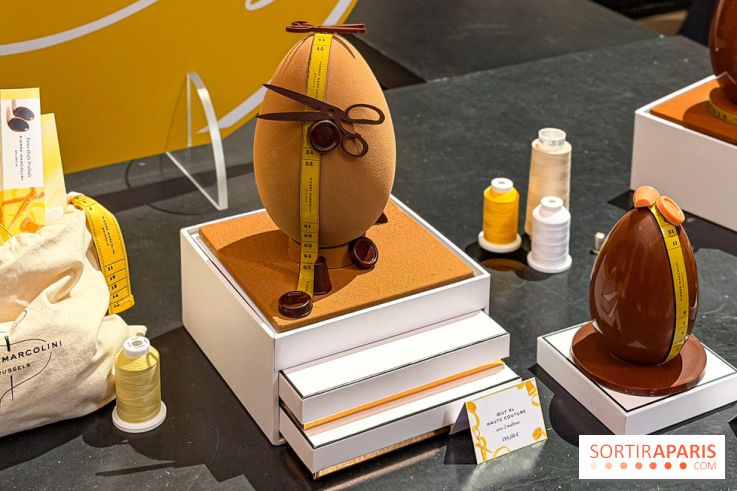Chocolats de Pâques 2026 ultra-mode par Pierre Marcolini : Oeufs Couture et petites merceries à croquer - IMG 9905