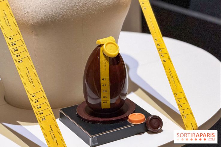 Chocolats de Pâques 2026 ultra-mode par Pierre Marcolini : Oeufs Couture et petites merceries à croquer