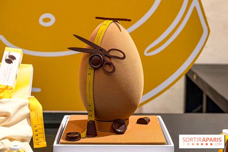 Chocolats de Pâques 2026 ultra-mode par Pierre Marcolini : Oeufs Couture et petites merceries à croquer