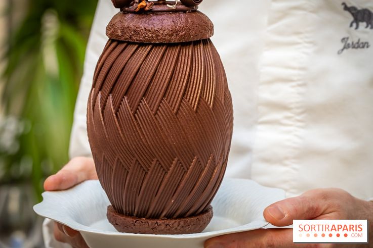 L'oeuf de Pâques Paris-Brest de la Réserve 2026 par Jordan Talbot - photos - A7C09333