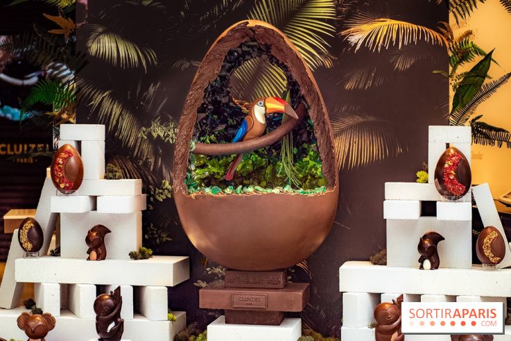 Pâques chez Cluizel Paris 2026, le Toucan et les plantations Mokaya à l'honneur - photos