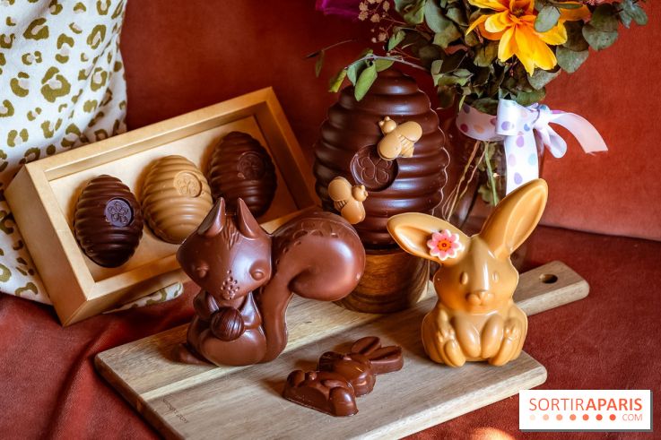 Les chocolats de Pâques 2026 de la chocolaterie-pâtisserie Jardin Sucré - photos - A7C09507