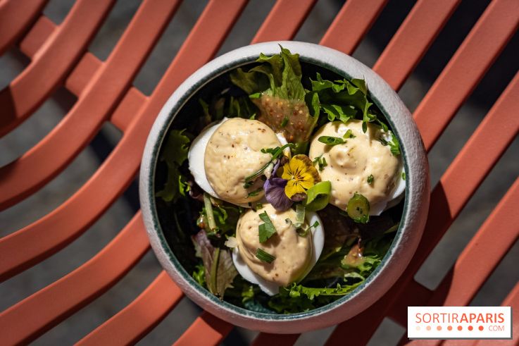 La Petite Marguerite, bouillon des puces de Saint-Ouen 93 - photos - oeufs mayo