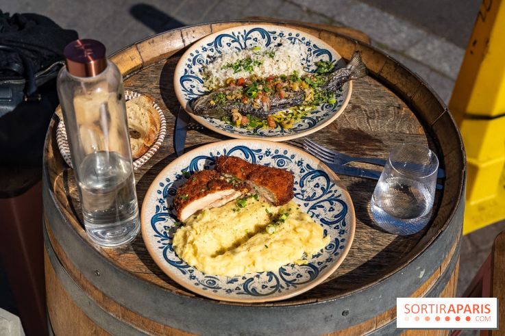 La Petite Marguerite, bouillon des puces de Saint-Ouen 93 - photos - table