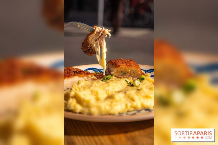 La Petite Marguerite, bouillon des puces de Saint-Ouen 93 - photos - ordon bleu purée maison