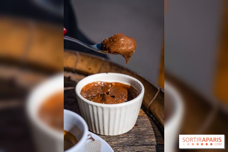 La Petite Marguerite, bouillon des puces de Saint-Ouen 93 - photos - mousse au chocolat