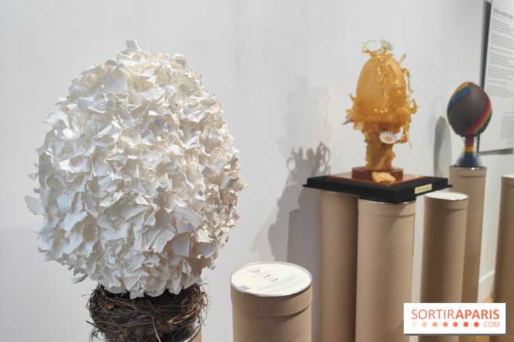 Eggxtraordinaire : chocolatiers et artistes subliment l'œuf dans une exposition à la galerie Joseph