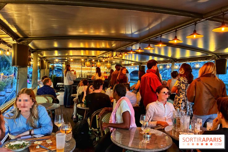 Une péniche-guinguette dédiée à l'apéro sur les quais de Seine