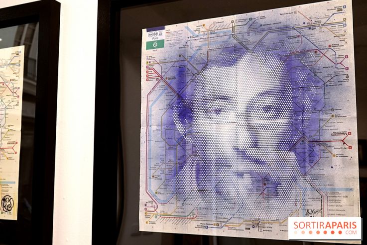BON PLAN, l'expo de street art autour du plan de métro à Paris - nos photos