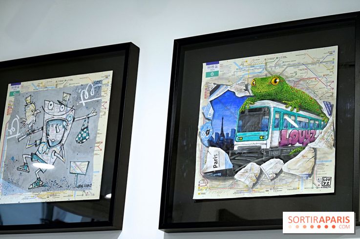 BON PLAN, l'expo de street art autour du plan de métro à Paris - nos photos